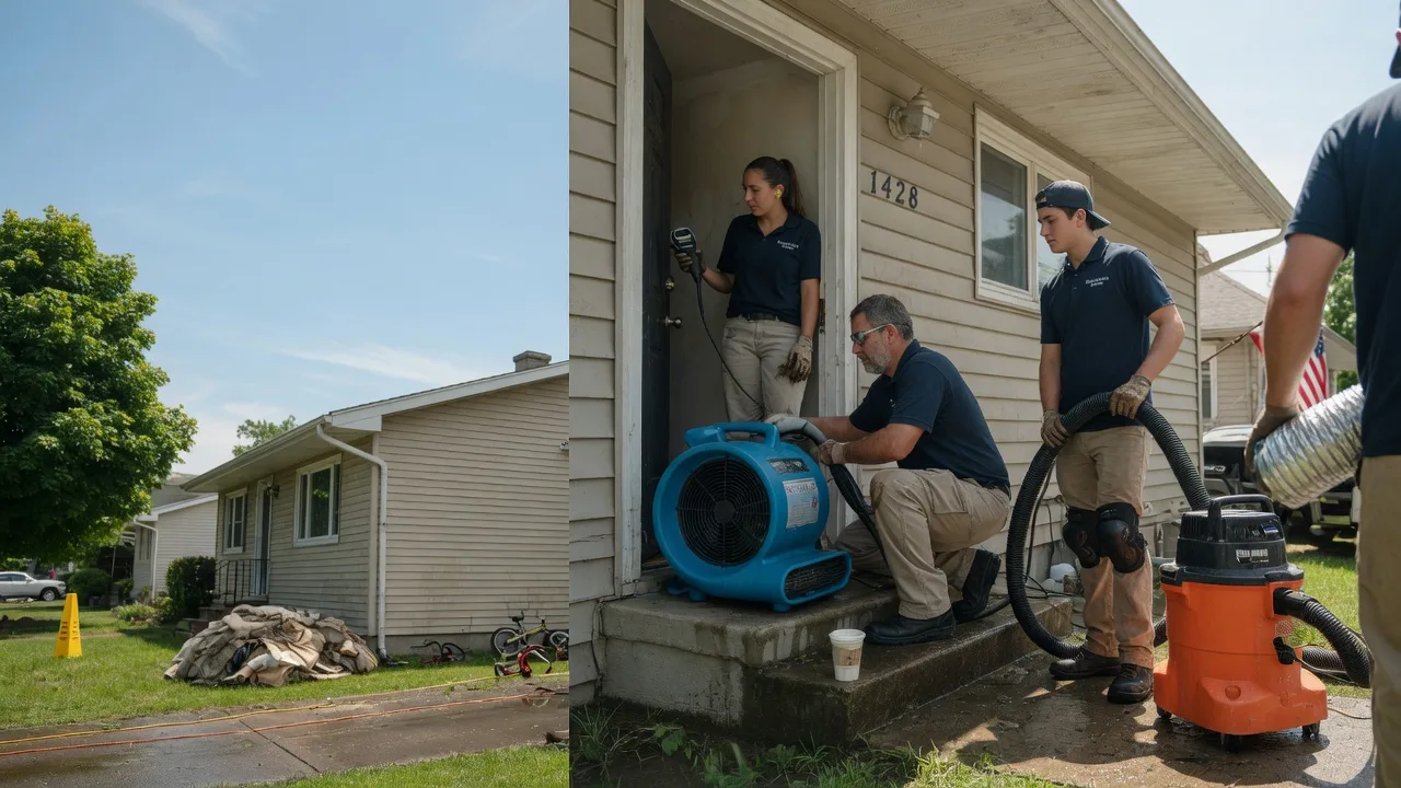 Water Damage Restoration in Buckley, IL near me